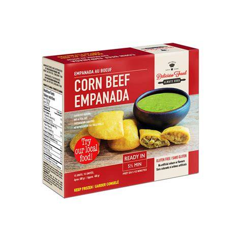 Delicioso Foods Cheese Empanada Cocktail Box 15 Ct