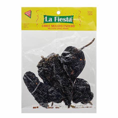La Fiesta Chile Mulato Entero / Mulato Chili Pods 2Oz