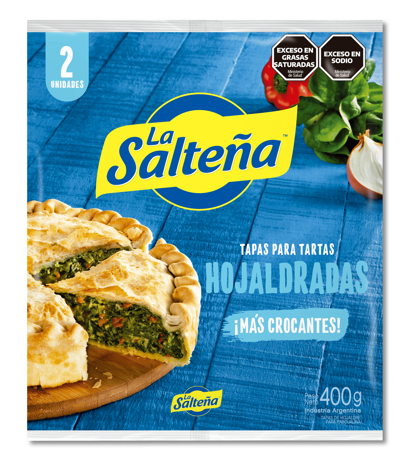 La Saltena Tapas Pascualinas Hojaldra 400g