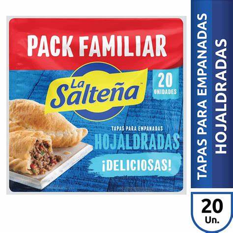 La Saltena Tapa Empanada Hojaldra 550 g La Saltena Tapa Empanada Hojaldra 550 g