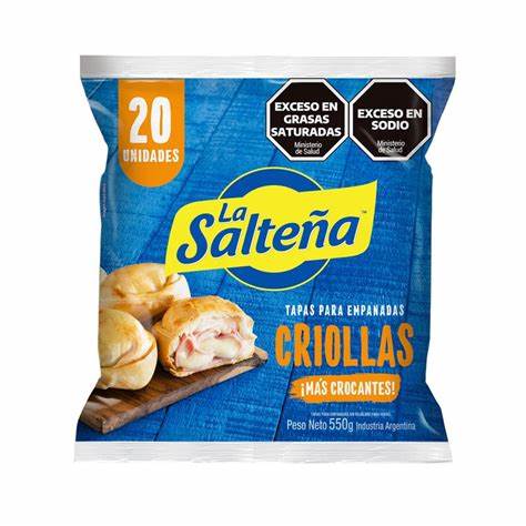 La Saltena Tapas Empanada Criolla 550 g fir frying La Saltena Tapas Empanada Criolla 550 g