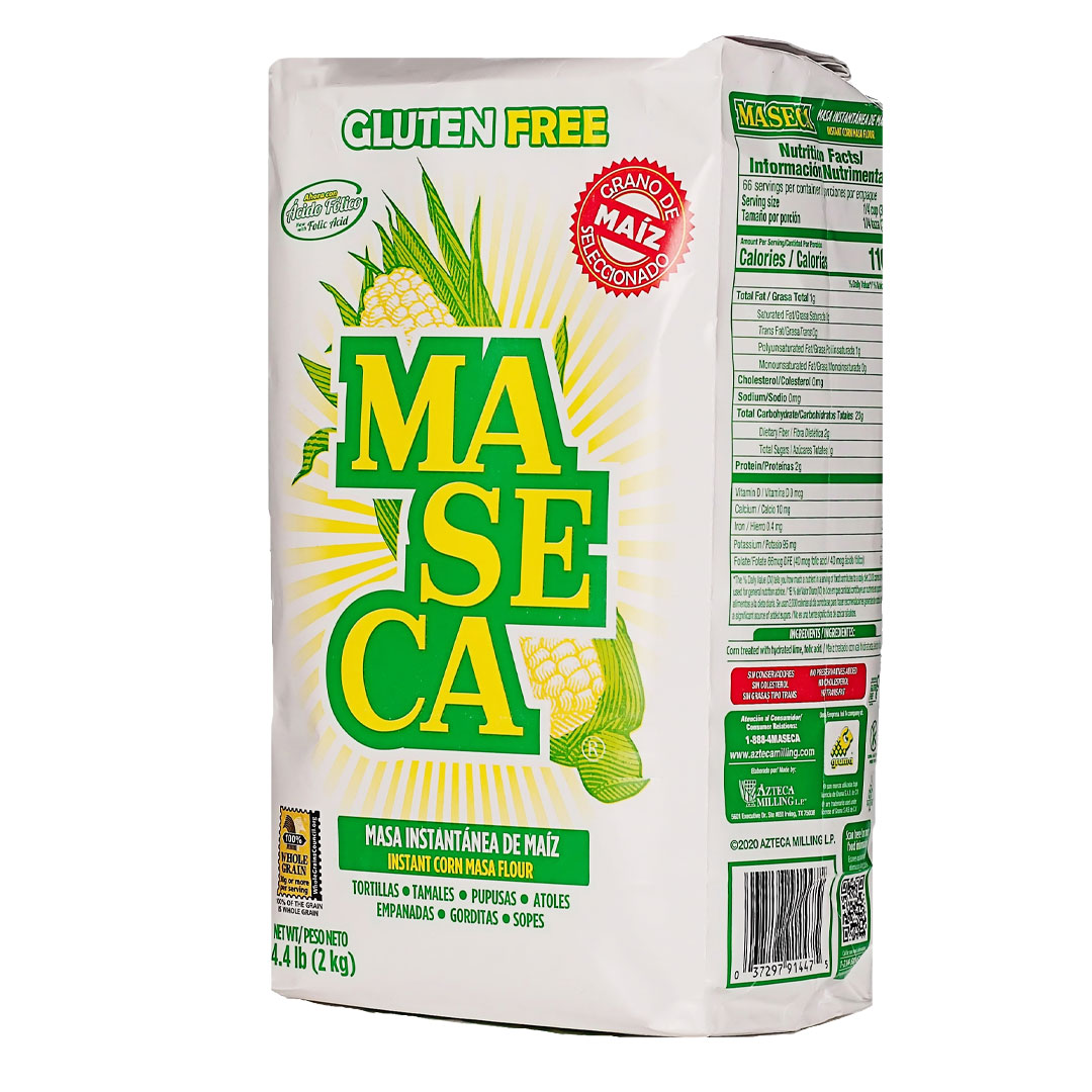 Maseca Corn Flour 4 Lb (White Bag)