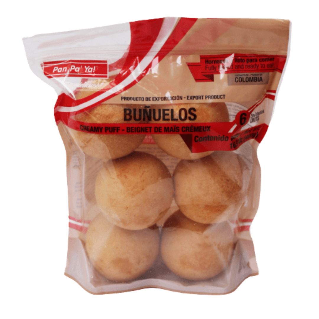 PanpaYa Buñuelo 6uni Pan Pa Ya Buñuelos DoyPack 6/480 g