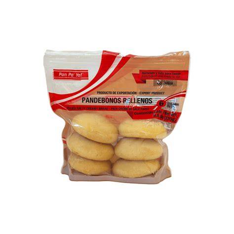 PanPaYa Pandebono Relleno 6Uni Pan Pa Ya Pandebono Relleno Guayaba DoyPack 6/270 g