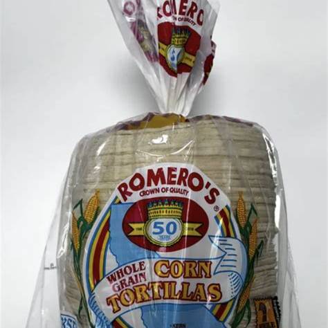 Romero 100ct Yellow Corn Tortillas