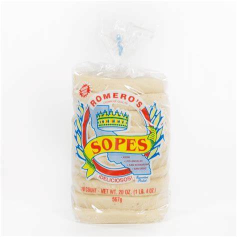 Romero's Sopes 10ct Romero's Sopes 10 ct/20 oz