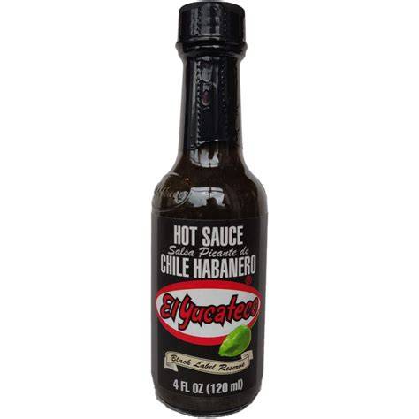 Yucateco Habanero Black Hot Sauce 120 ml